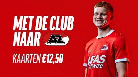 Uitnodiging FC Uitgeest AZ - Heracles Almelo | 15-03-2026 14:30 uur