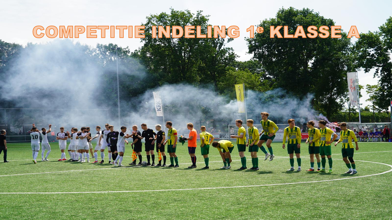Competitie-indeling FC Uitgeest 1 bekend