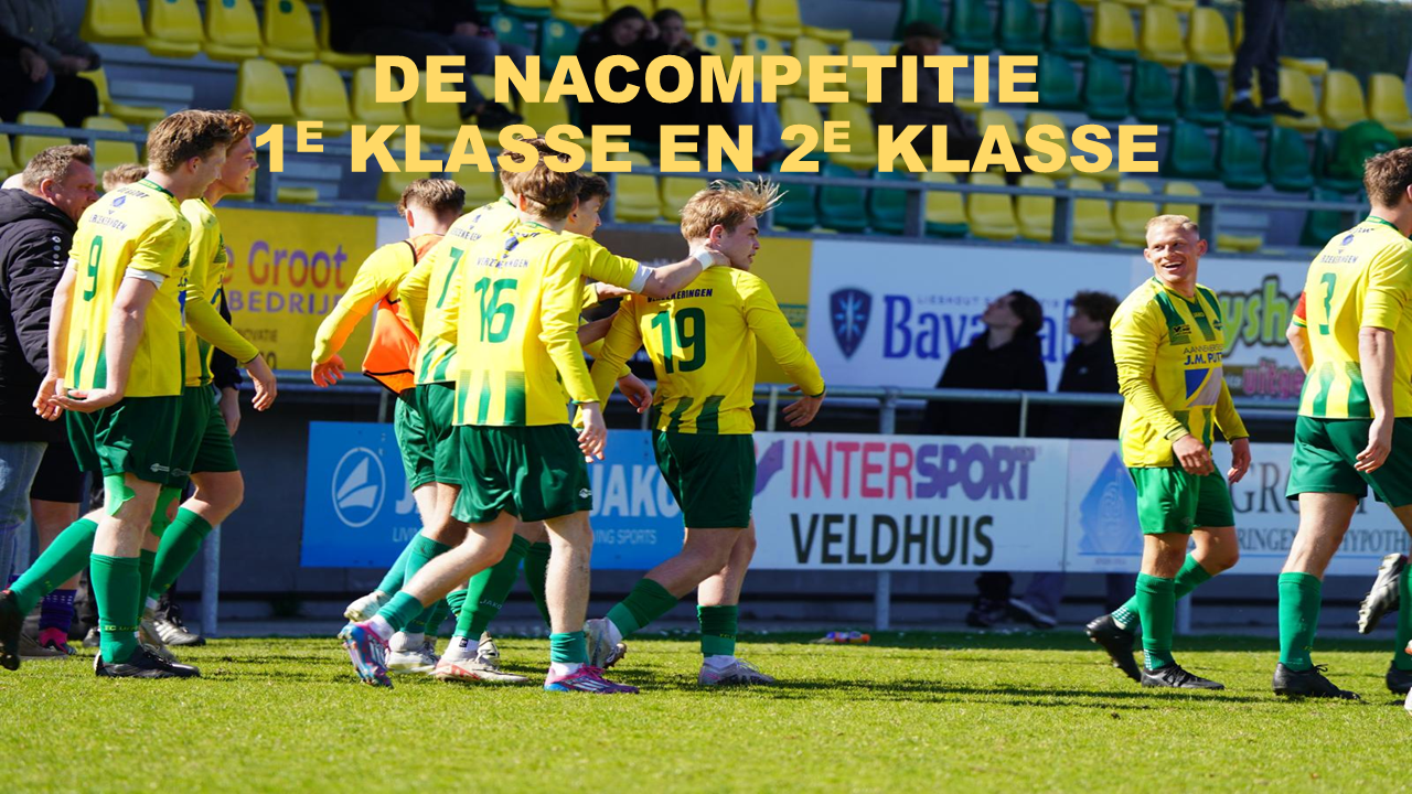 NACOMPETITIE 1E KLASSE EN 2E KLASSE (bijgewerkt t/m 11 juni)