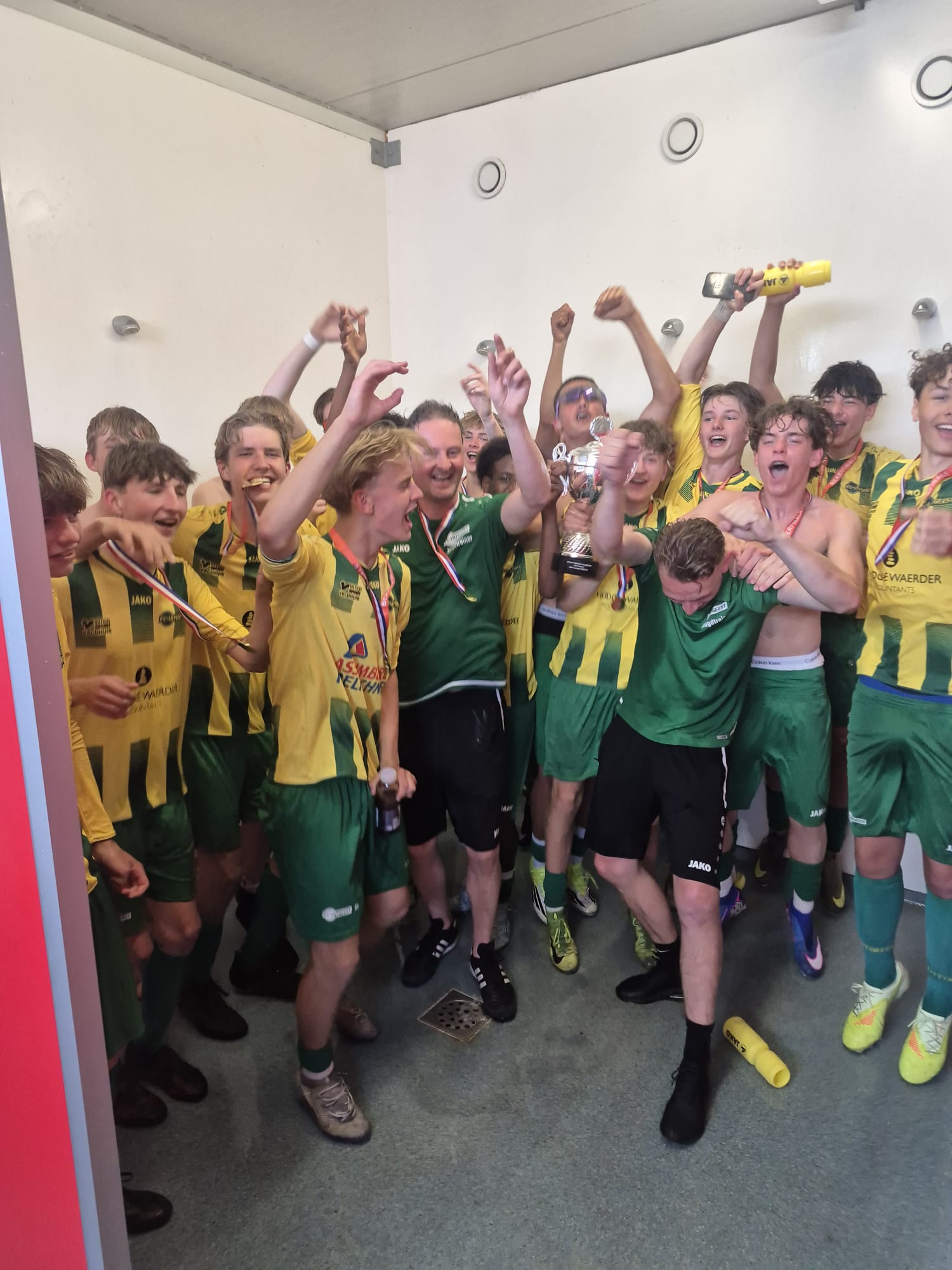 FC Uitgeest Onder 17-2 bekerwinnaar!