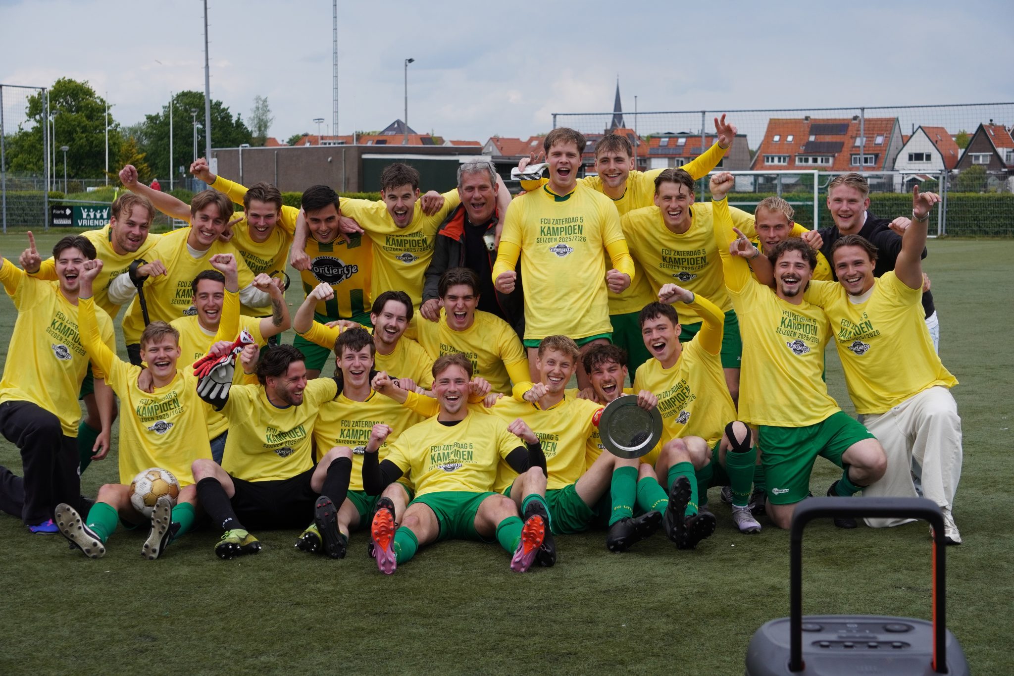 FC Uitgeest zaterdag 5 glorieus kampioen