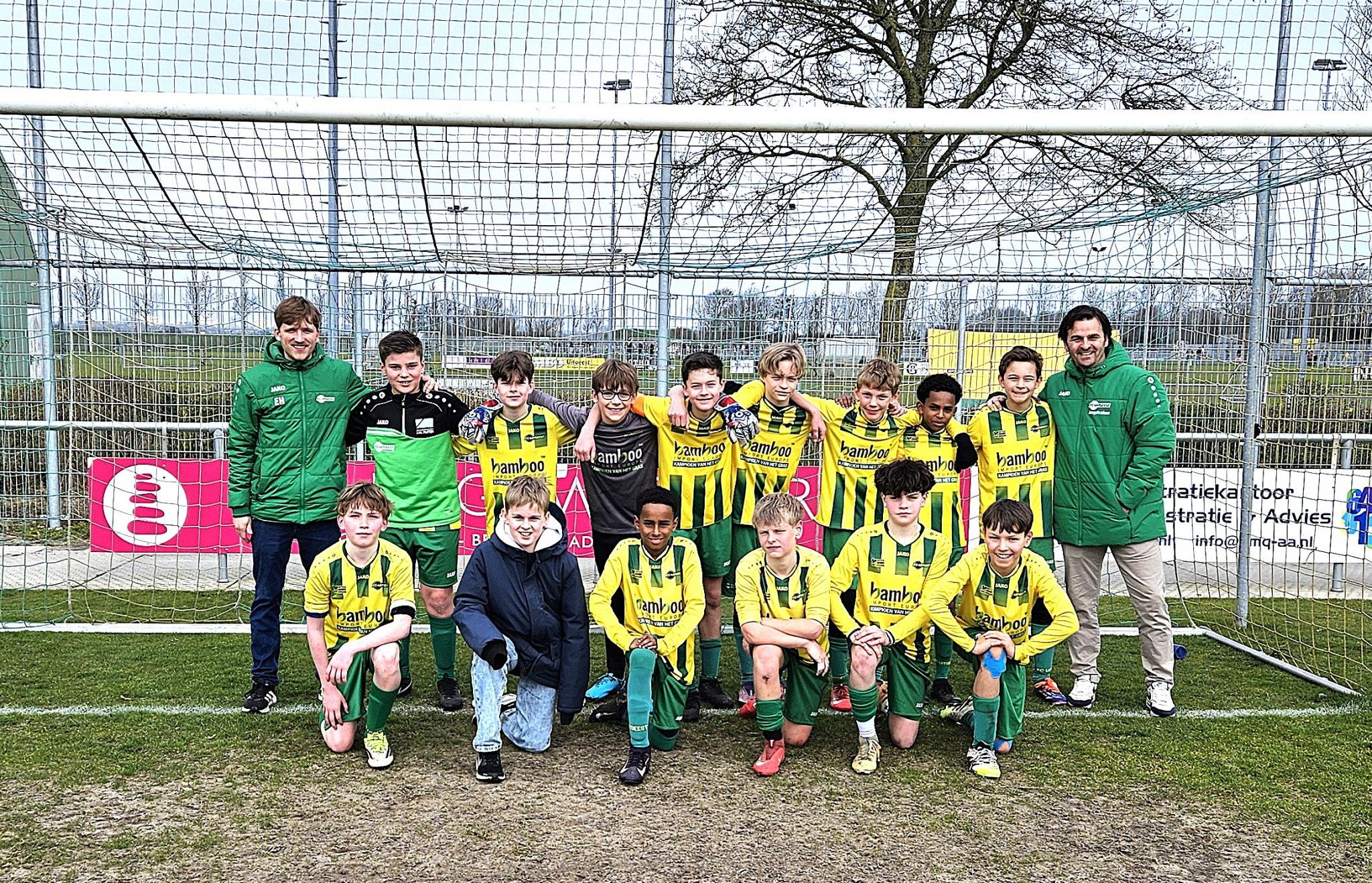 Sterke beurt van FC Uitgeest JO13-1 tegen stug VVIJ