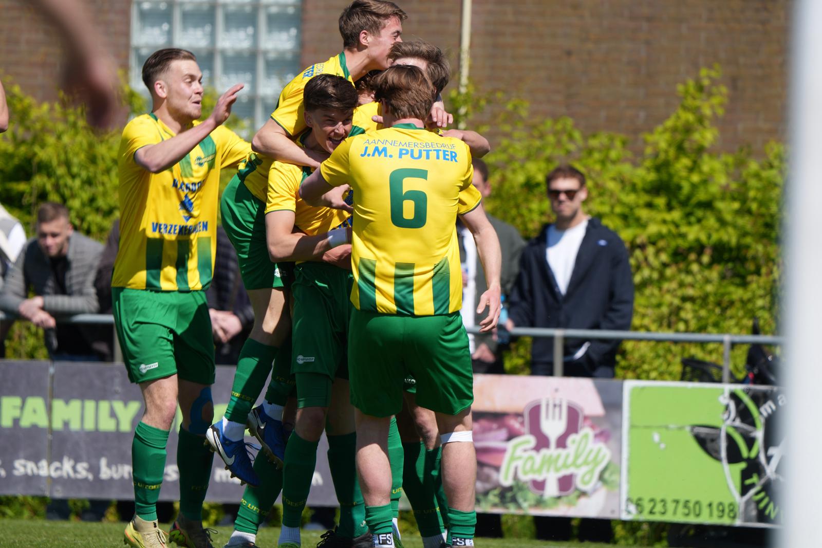 FC Uitgeest weerstaat aanval WV-HEDW, maar “It was a hard days night”