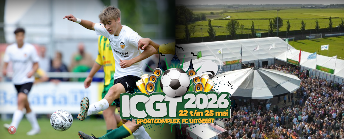 ICGT UITGEEST 2026 VAN 22 T/M 25 MEI OP HET SPORTCOMPLEX VAN FC UITGEEST