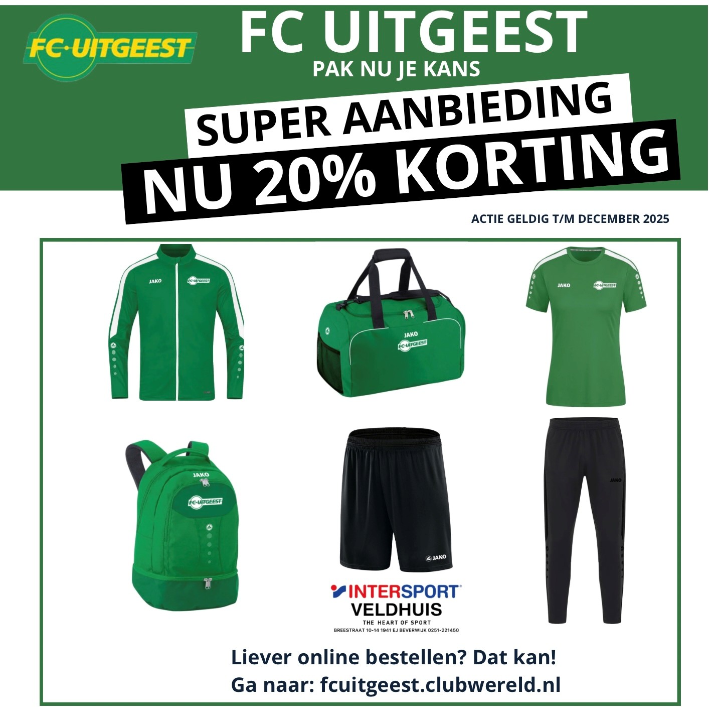 SUPER AANBIEDING van Intersport Veldhuis