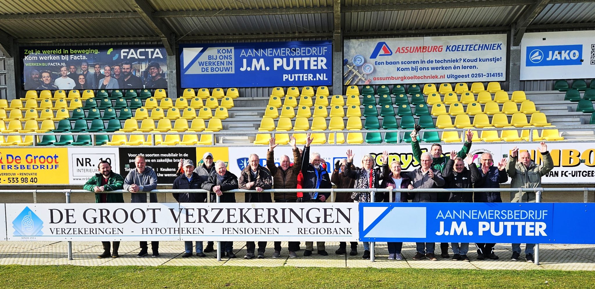 Onderhoud sportpark visitekaartje FC Uitgeest