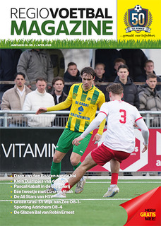 Regio Voetbalmagazine gratis beschikbaar en af te halen in het clubhuis