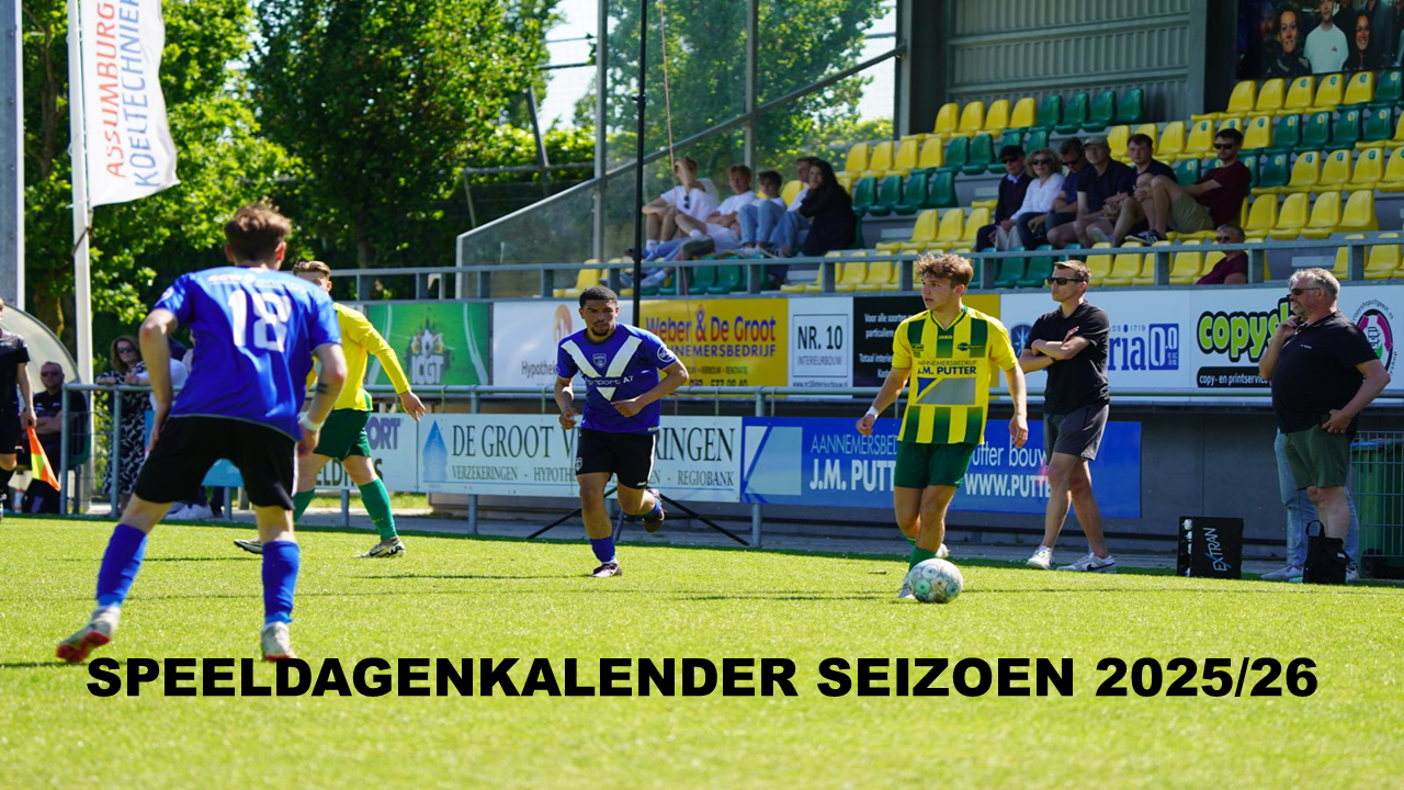 SPEELDAGENKALENDER VELD