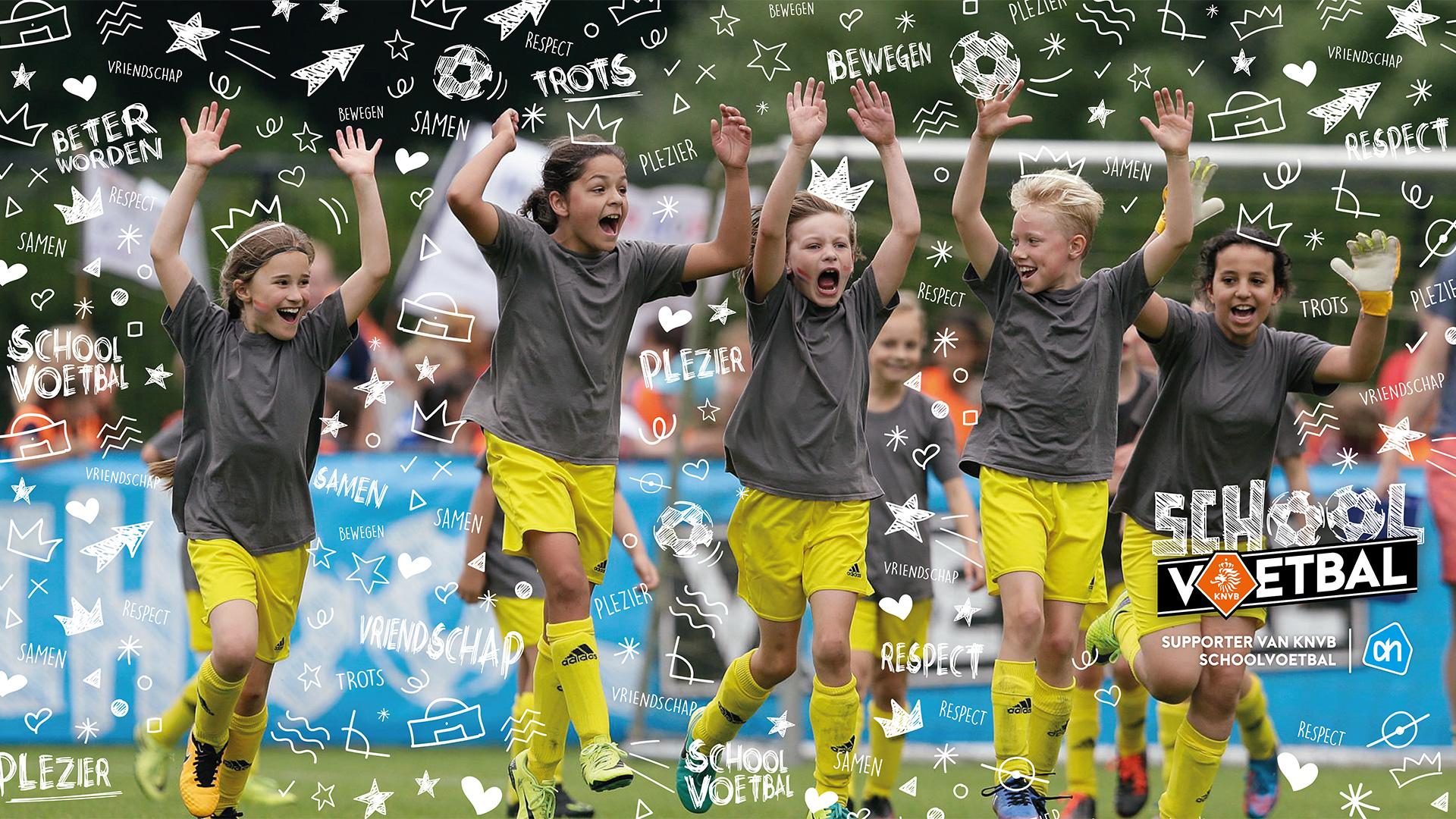 Schoolvoetbal bij FC Uitgeest op woensdag 2 april