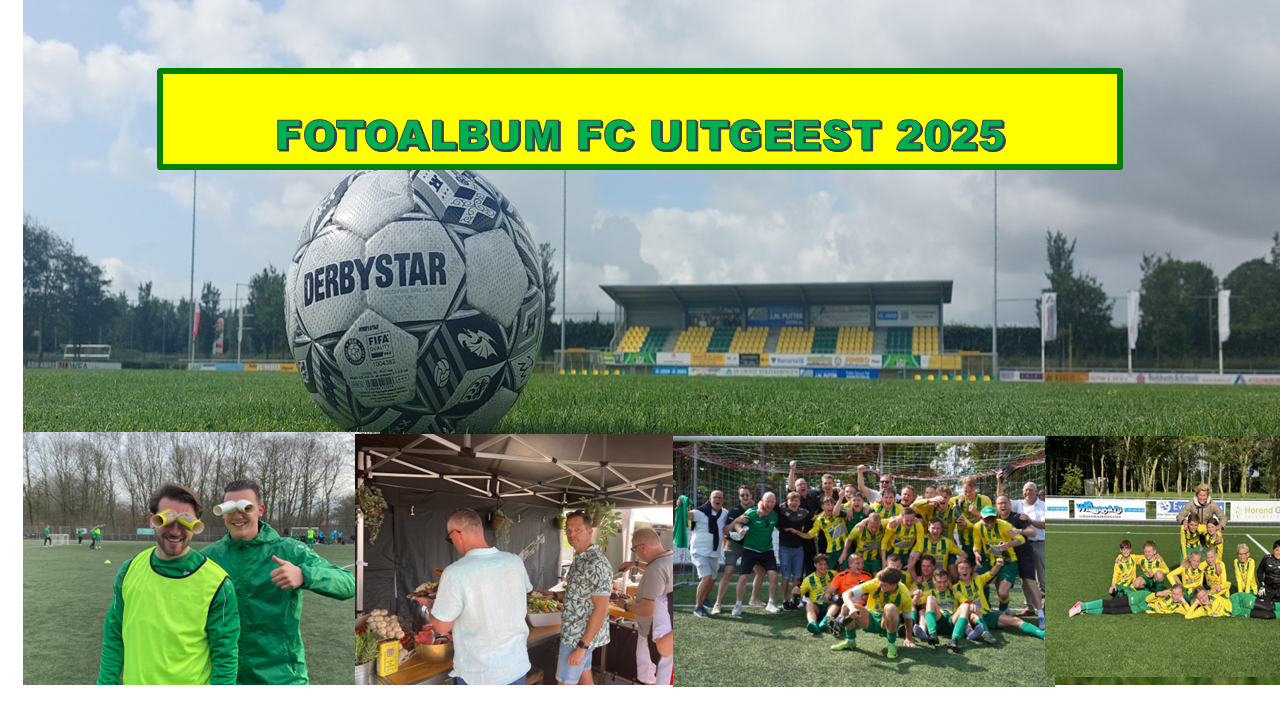 FC Uitgeest 2025 foto-collage